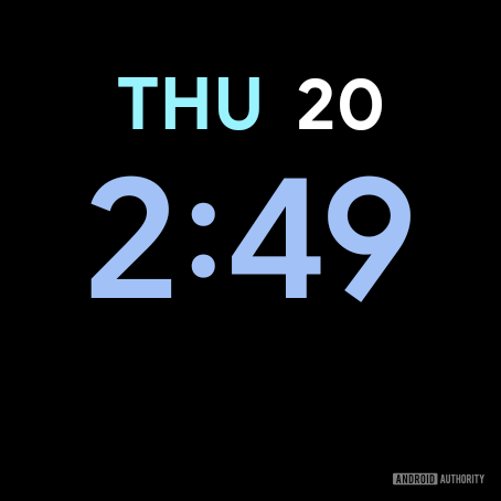 Google Pixel Watch 2 Accessible Watch Face