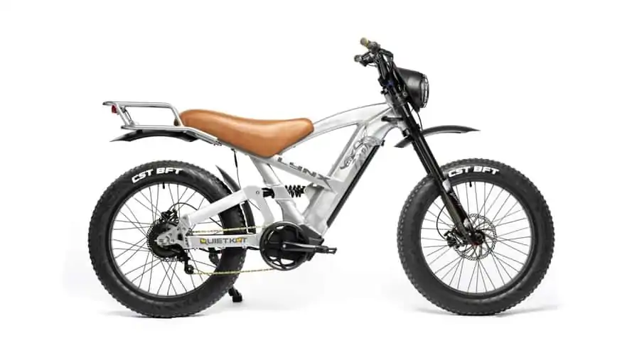 QuietKat Lynx rugged Moto-inspired e-bike