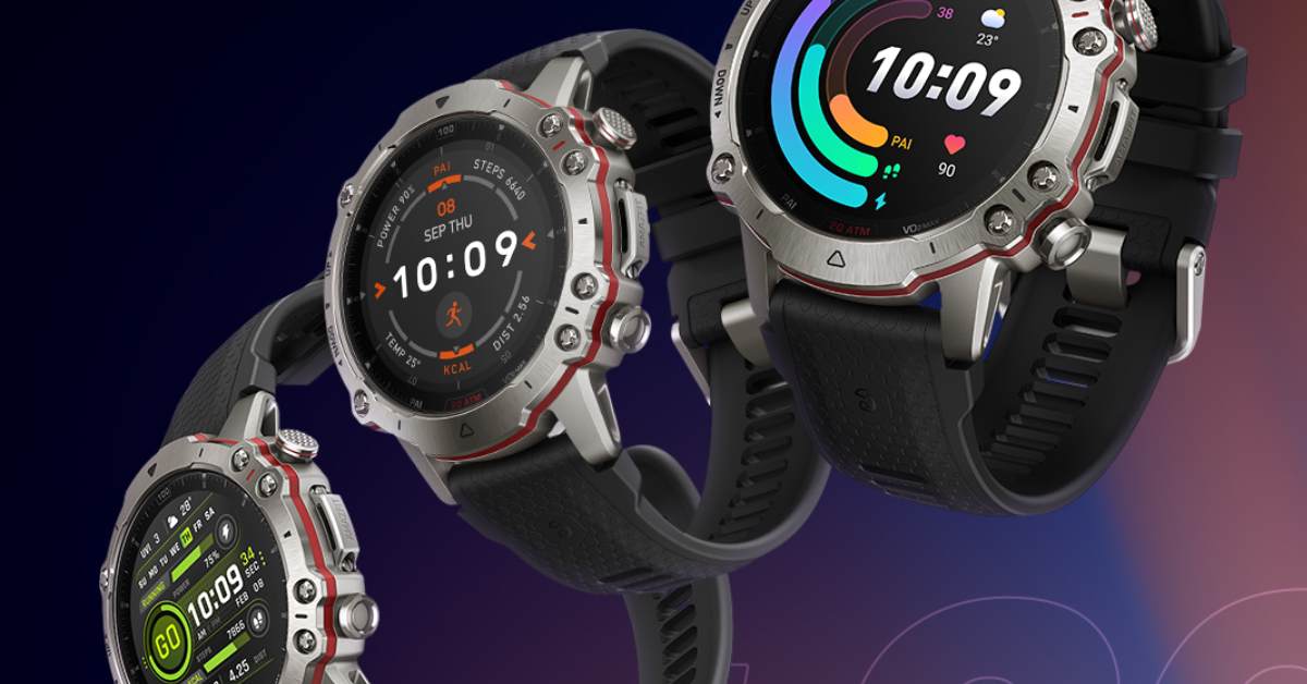 Zepp's toughest watch: Amazfit Falcon leaked with sapphire & stainless steel