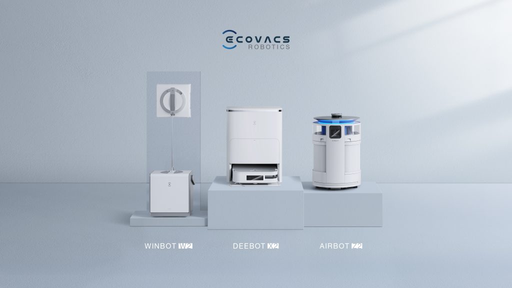 ECOVACS Introduces DEEBOT X2 OMNI, WINBOT W2, and AIRBOT Z2 with
