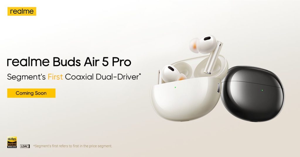 Realme Buds Air 5 Pro teaser