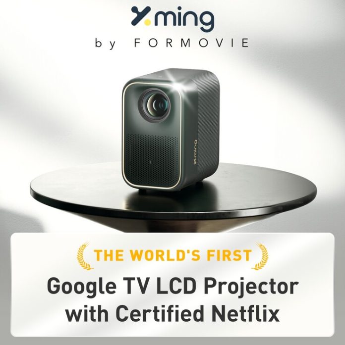 Formovie Xming Page One LCD Projector launched on Indiegogo - Gizmochina