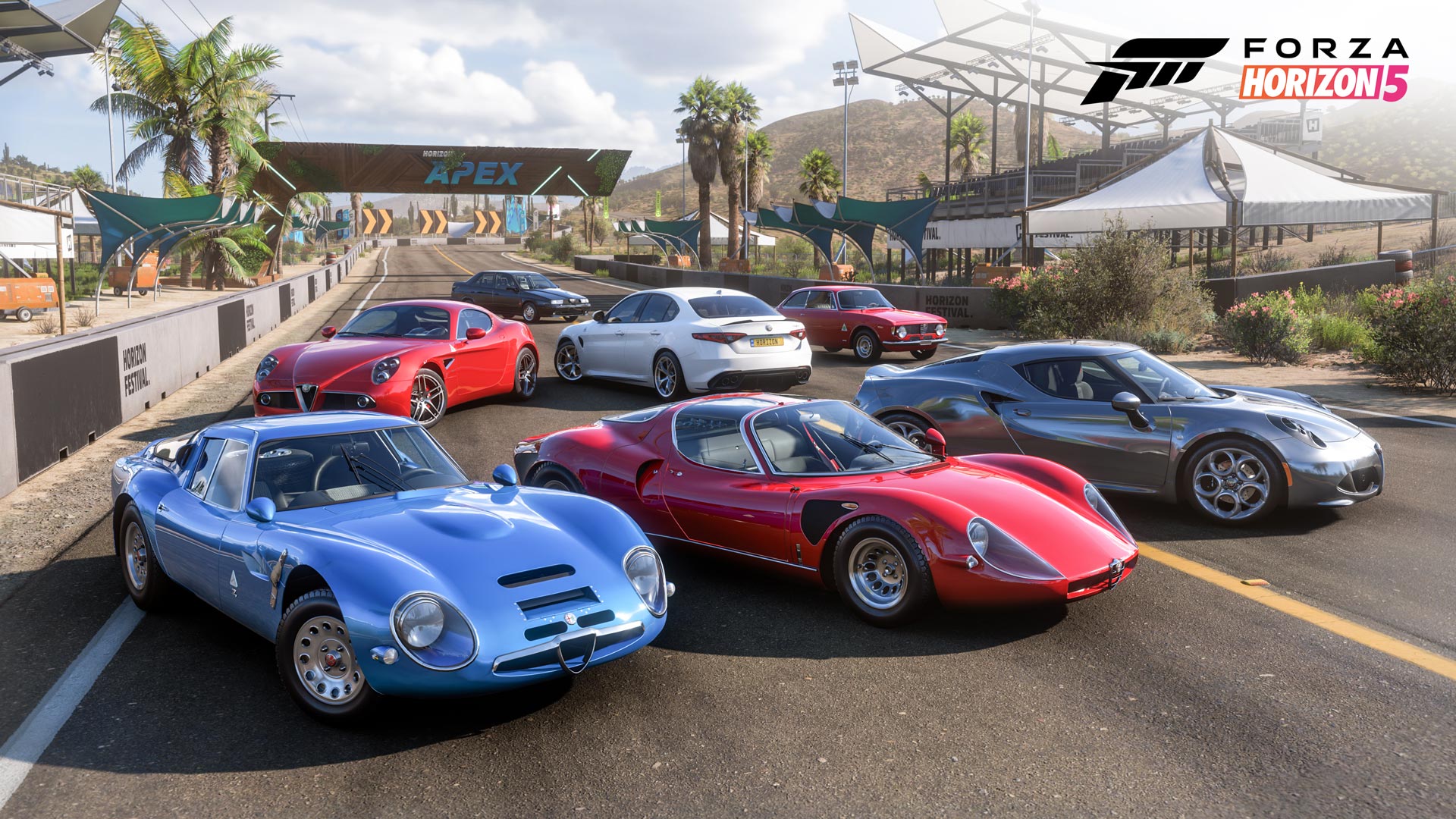 Forza Horizon 5 Italian Automotive Update: 23 brand-new cars, 2x Garage