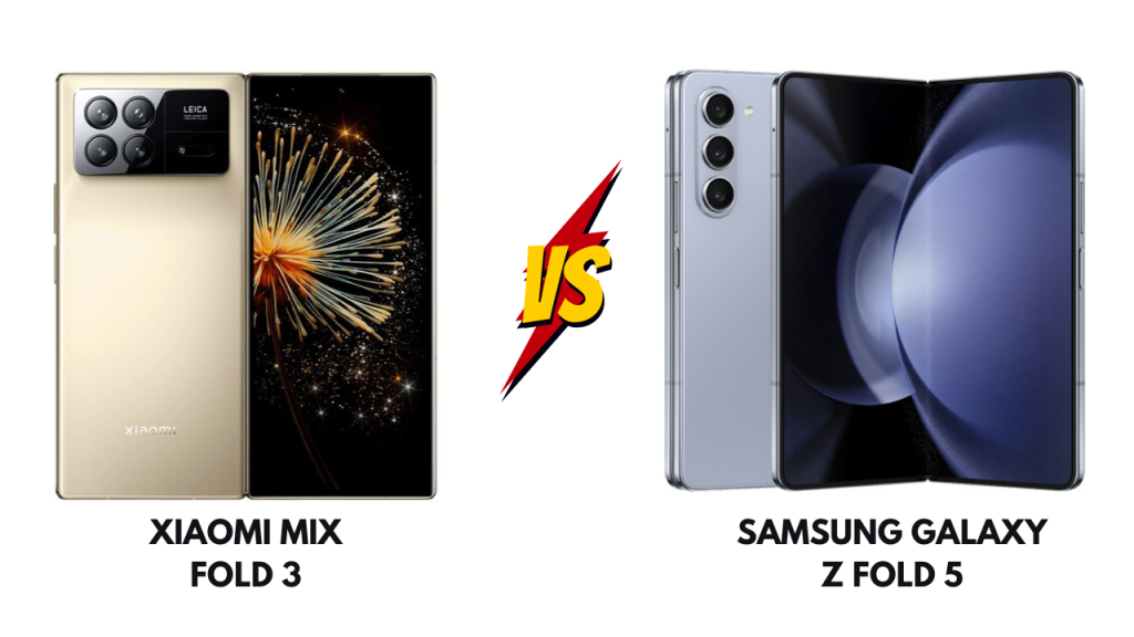 Xiaomi Mix Fold 3 vs Galaxy Z Fold 5