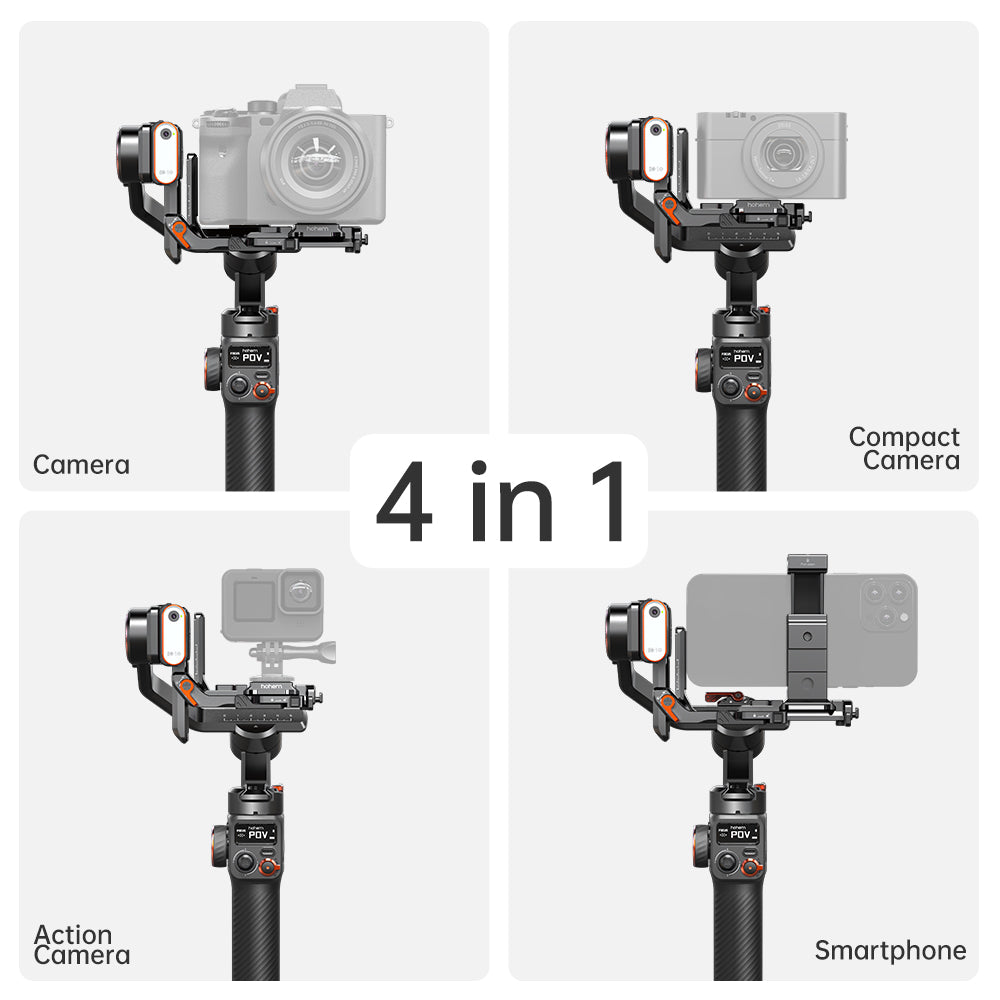 Hohem iSteady MT2 4in1 Gimbal Kit with AI tracking launched in India