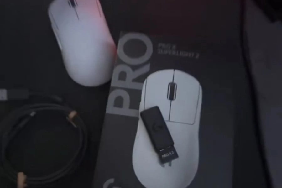 Logitech G Pro X Superlight 2 mouse spotted in a leaked video
