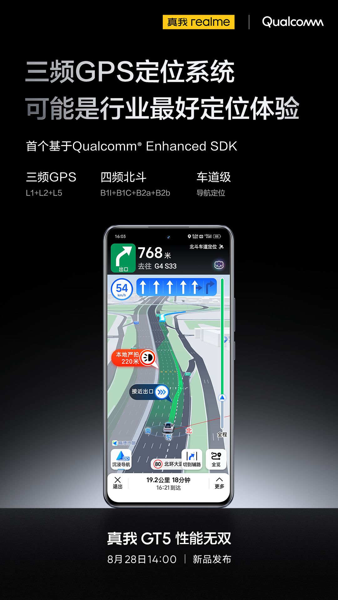 Realme GT 5 GPS