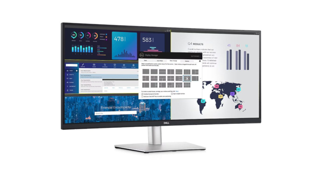 Dell P3424WE monitor