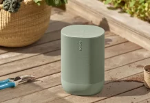 Sonos Move 2 Official in India: Premium Portable Speaker With 24 Hour Battery Life Sonos Move 2 Olive Leak