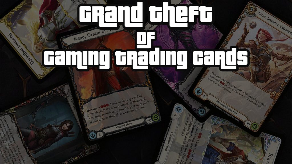 Gaming Trade cards