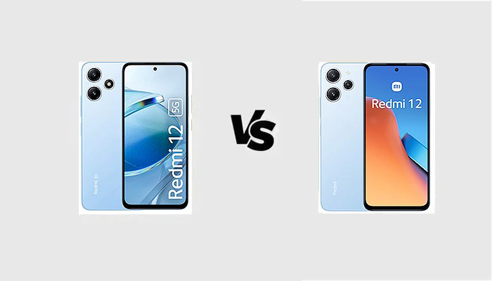 Redmi 12 5G vs Redmi 12 4G: Specs Comparison - Gizmochina