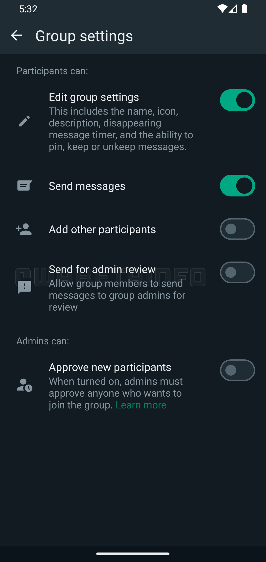 WhatsApp’s latest beta introduces admin review feature - Gizmochina