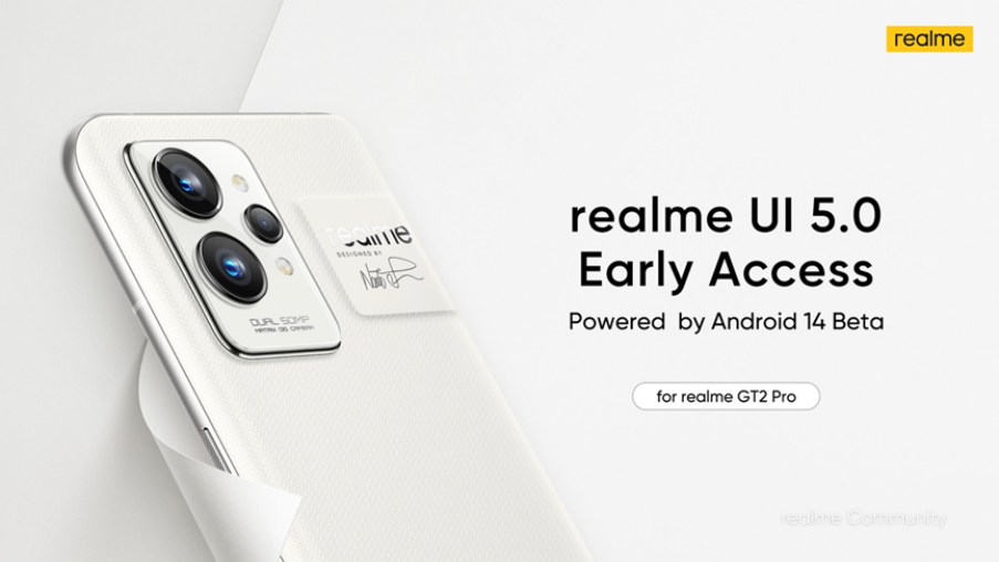 Realme GT2 Pro Realme UI 5.0