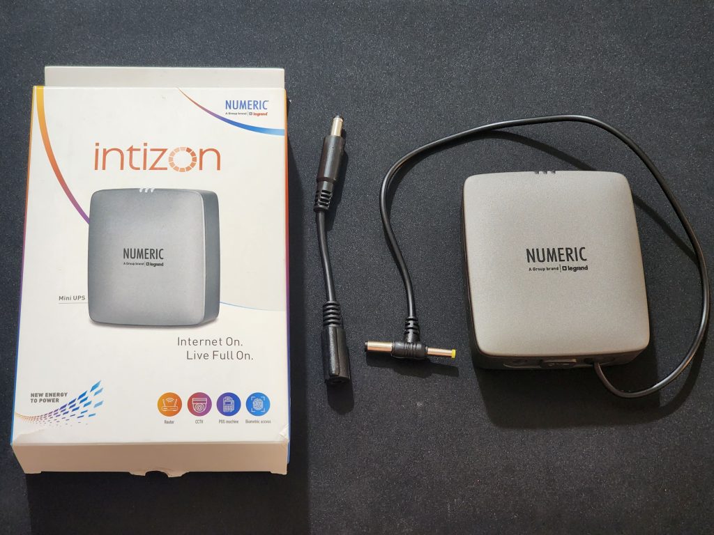 Intizon Mini UPS for Wi-Fi Router 