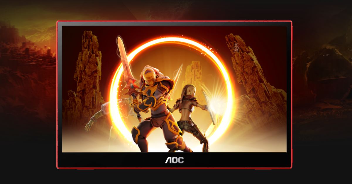 AOC GAMING 16G3 is a 15.6” Full HD gaming portable monitor featuring IPS  panel, fast 144 Hz refresh rate, FreeSync and full connectivity for gaming  wherever you want