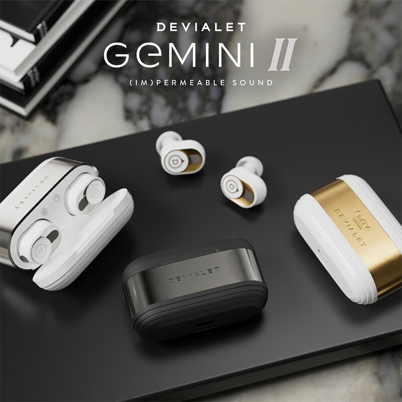 Devialet Gemini II TWS noise-canceling earbuds with 10mm drivers ...