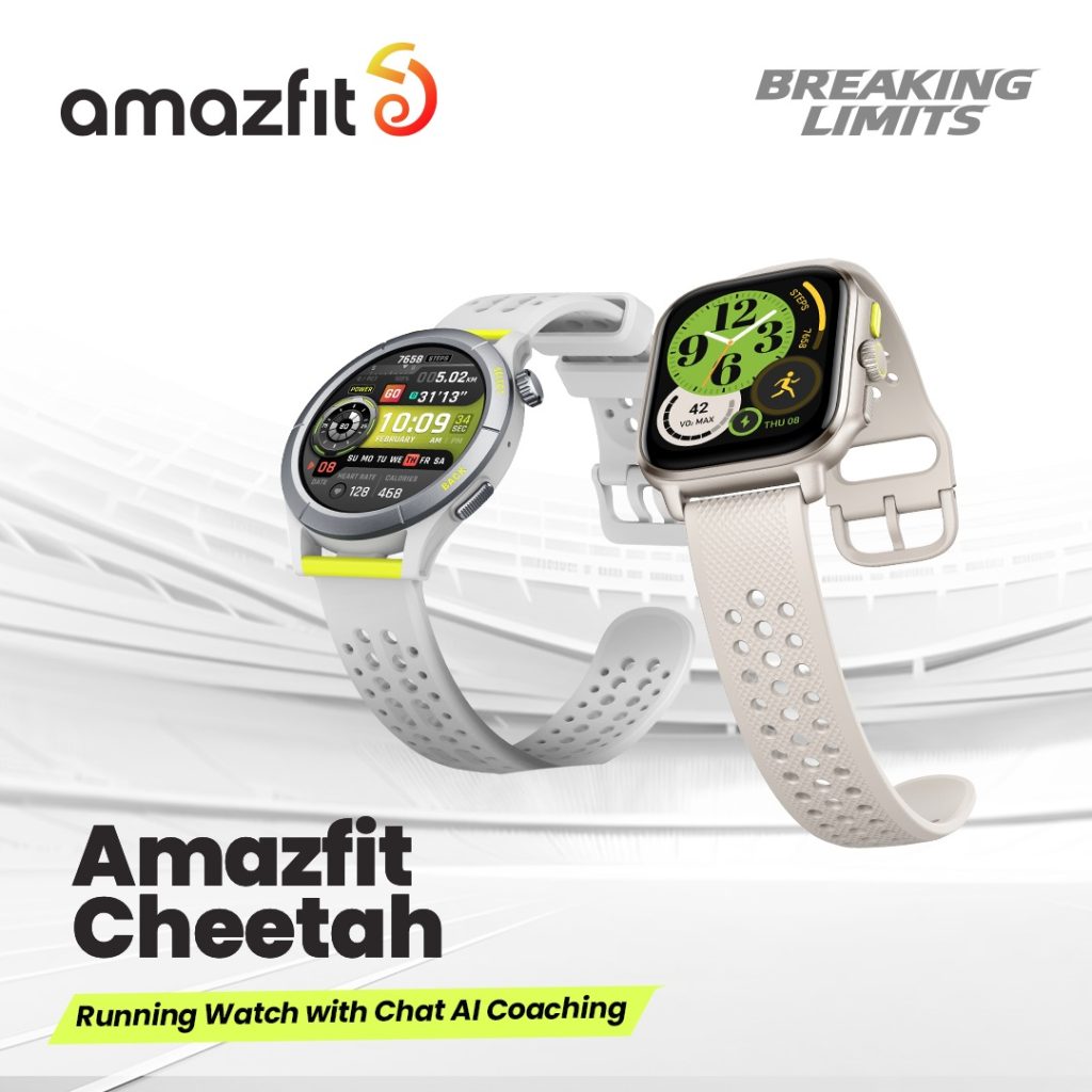 Amazfit Cheetah series smartwatches coming to India with built-in AI  running coach - Gizmochina