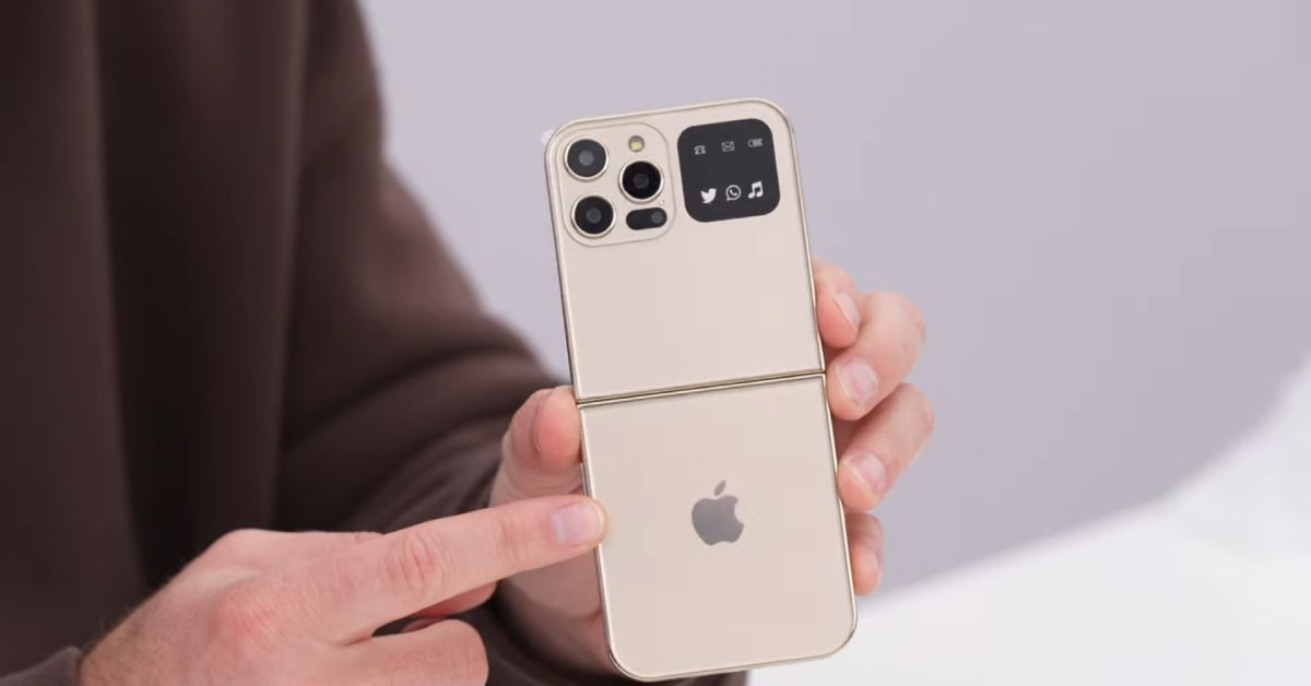 YouTuber posts video of what appears to be a foldable iPhone