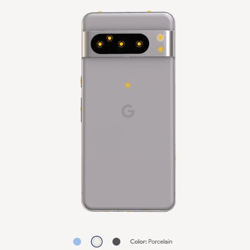 Google Pixel 8 Pro ポーセリアン