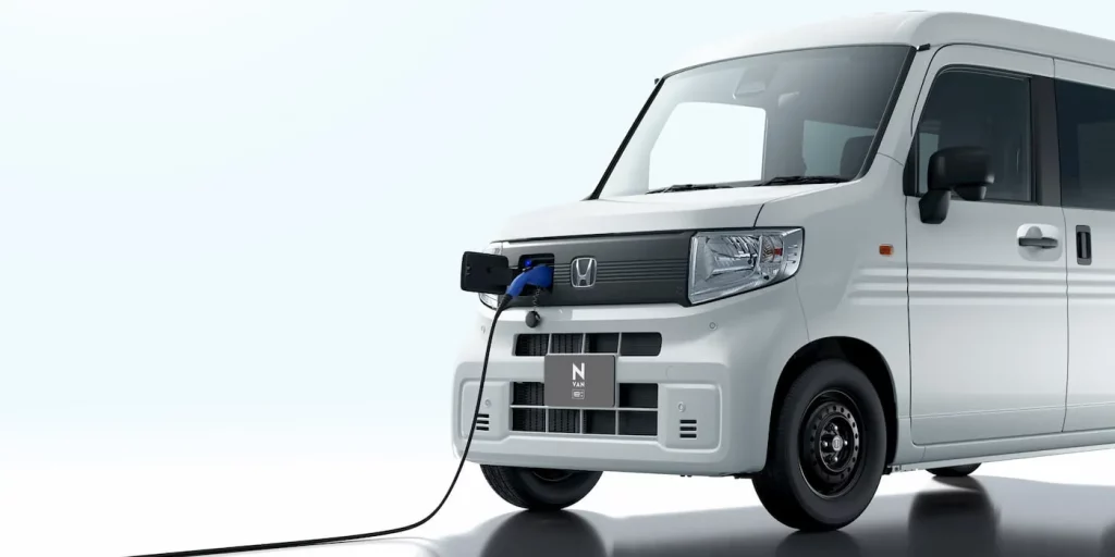 Honda electric NVan e with a 130mile range unveiled in Japan Gizmochina