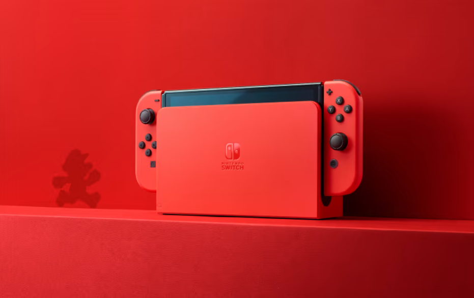 Nintendo Switch Mario Red Edition OLED model