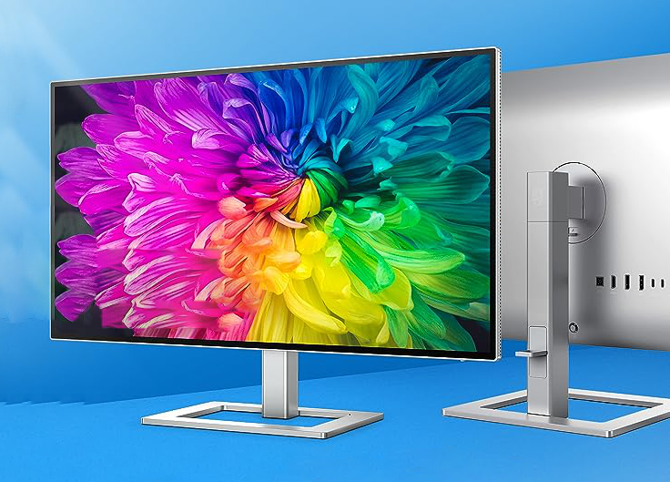 Philips 27E2F7901 monitor with 4K resolution and 96W USBC charging