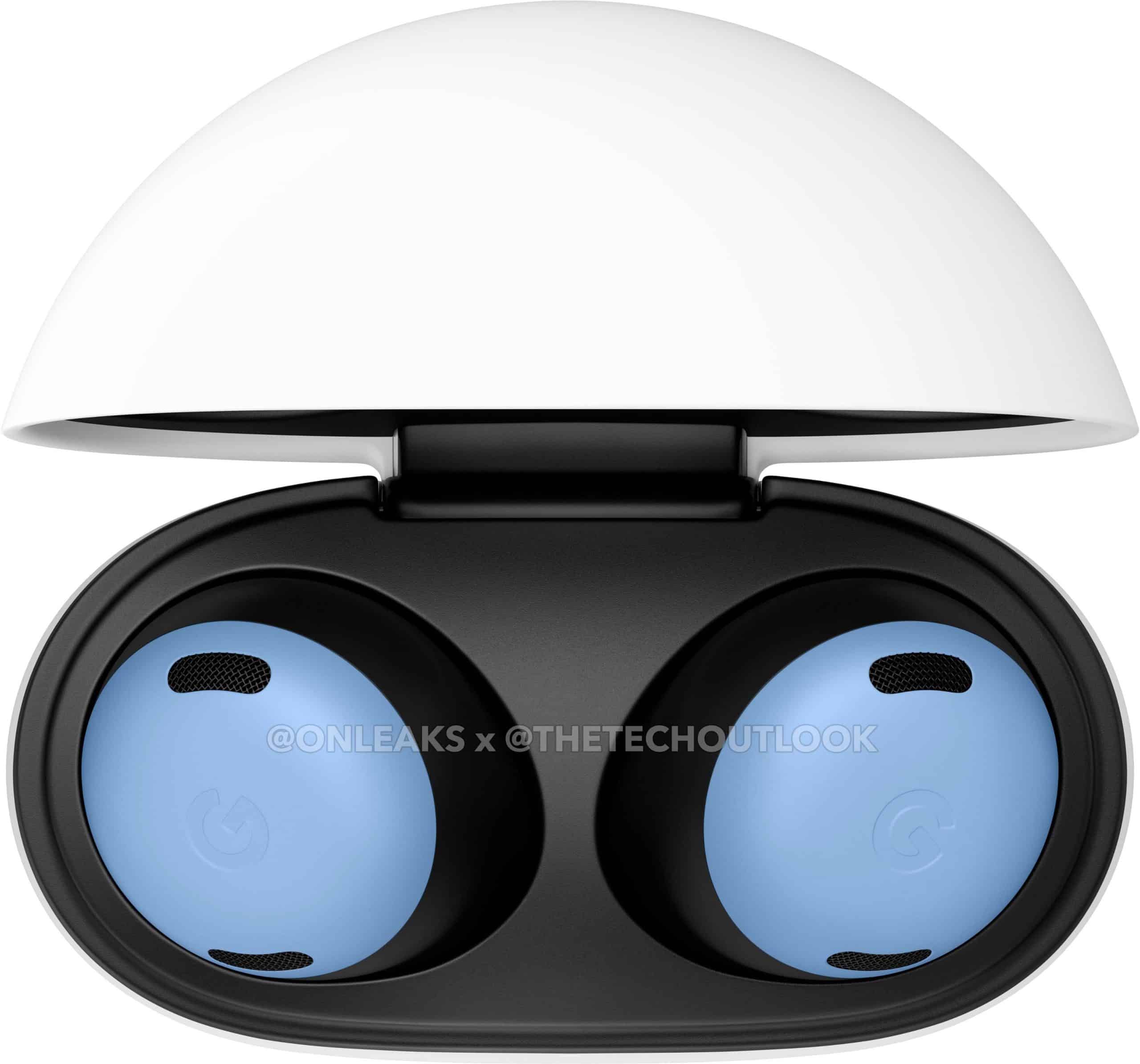 Google Pixel Buds Pro Bay Blue and Porcelain variants star in new