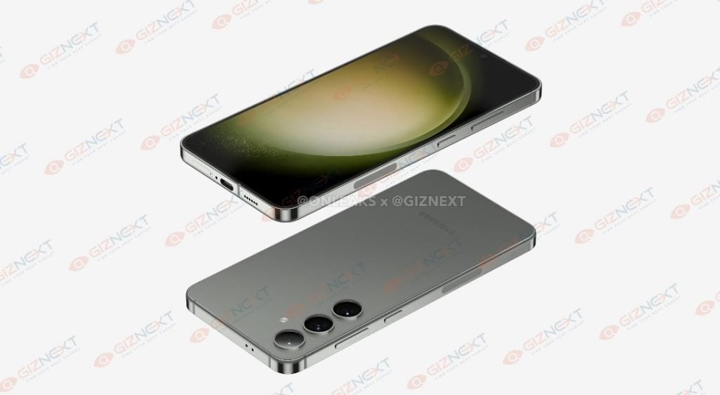 Samsung Galaxy S24 Plus Also Surfaces In Leaked Renders Revealing A Boxy  Design, UWB Antenna - Gizmochina