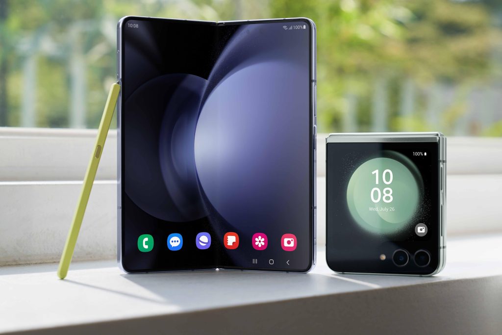 Samsung Galaxy Z Fold 5 and Galaxy Z Flip 5