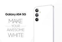 Samsung Galaxy A54 Awesome White color launched in India with special offer Samsung Galaxy A54 White color