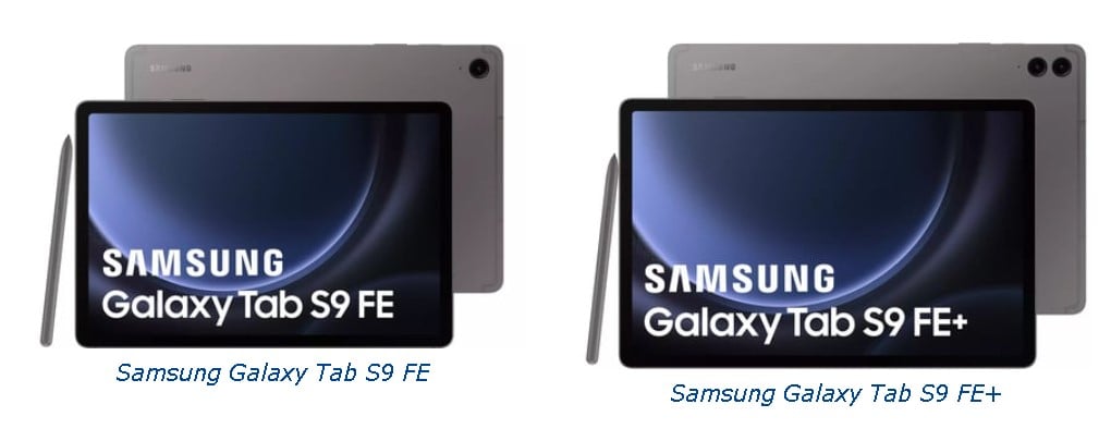 Galaxy Tab S9 FE and Tab S9 FE+ spotted on Samsung's official website -   news