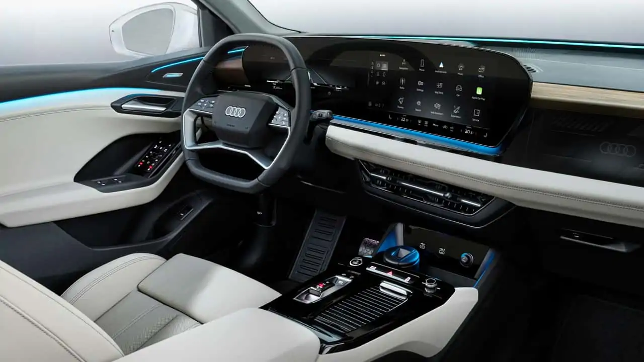 Audi Q6 etron is A Smart Electric SUV That's More Like a Living Room
