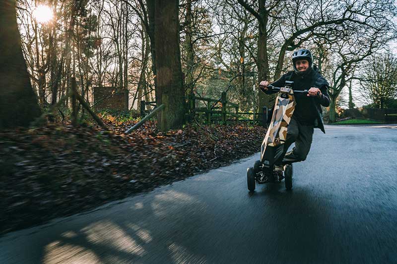Dragonfly electric scooter