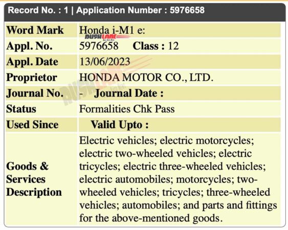Honda i-M electric scooter