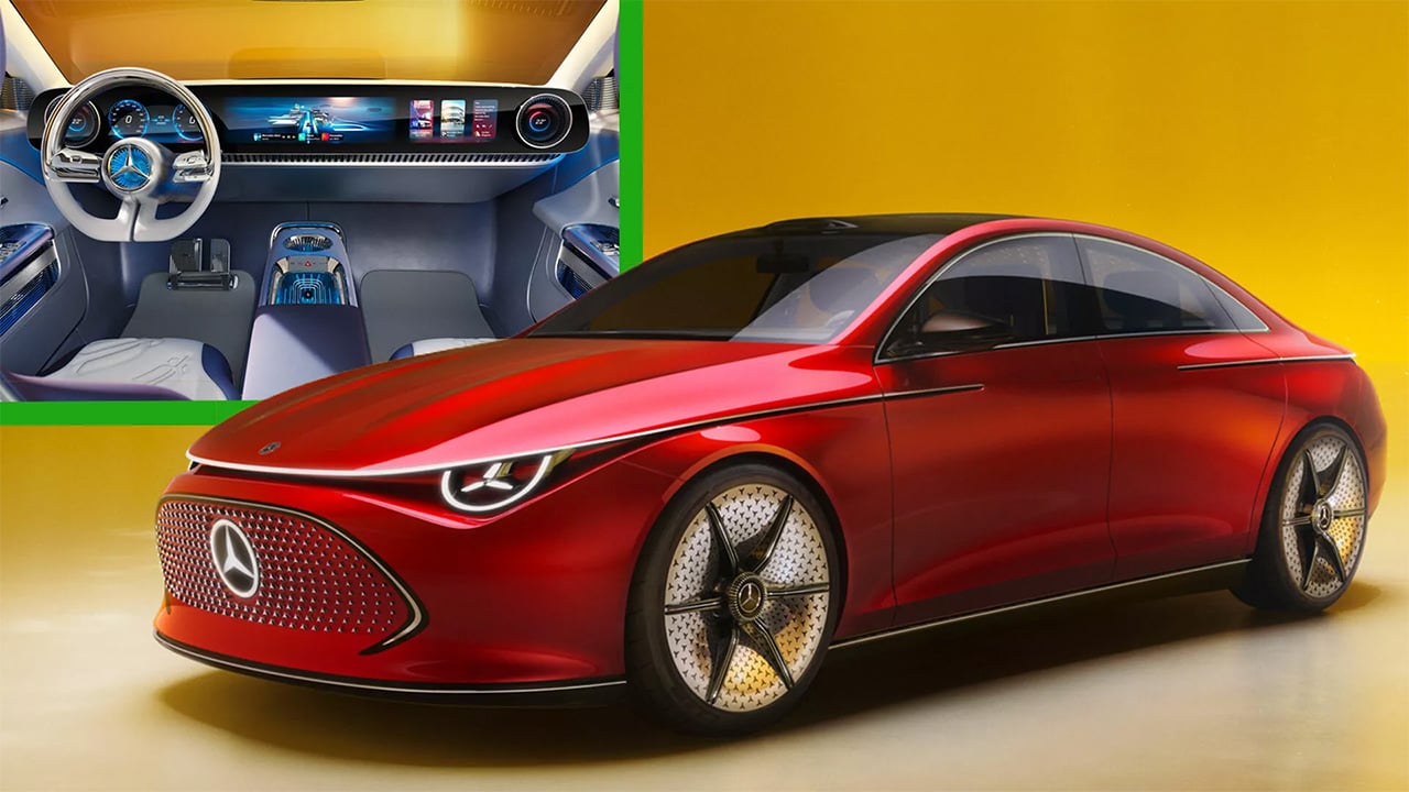 2024 Mercedes CLA Concept Reveals Sleek Design, 466+ Mile Electric