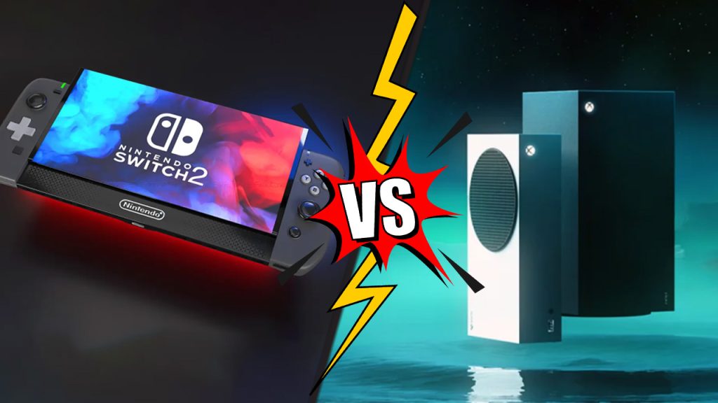 Nintendo Switch 2 vs Xbox Series S and X