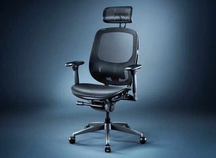Viper Office Chair Mesh Computer Work with Adjustable Neck Rest Lumbar  Support