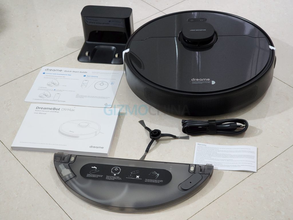 Dreame D9 Max Robotic Vacuum and Mop, Lidar Navigation