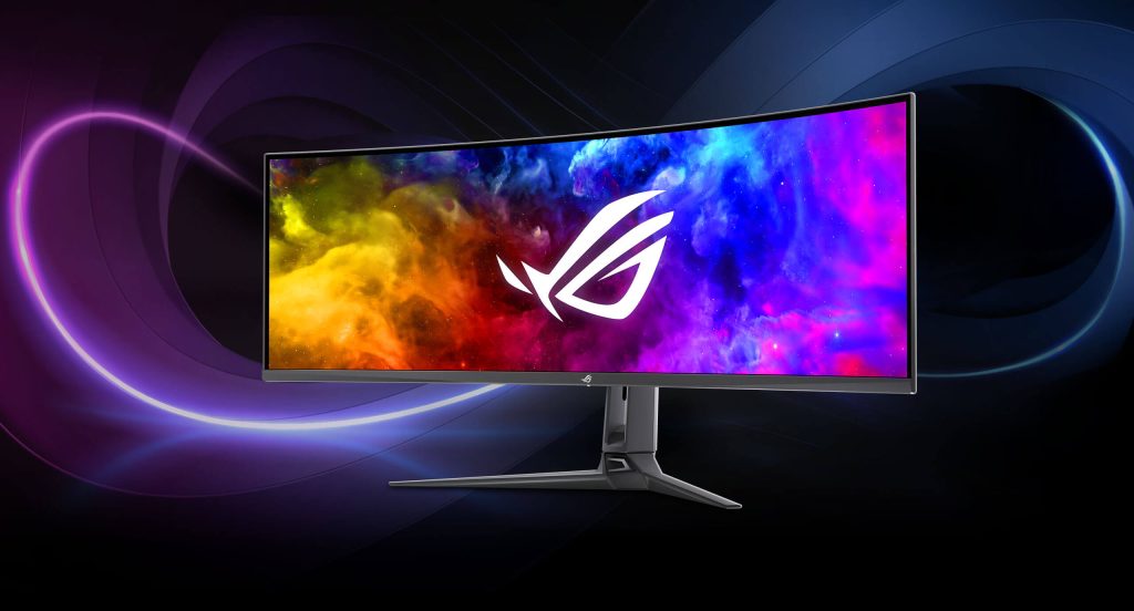 Asus ROG Swift OLED PG49WDCD gaming monitor