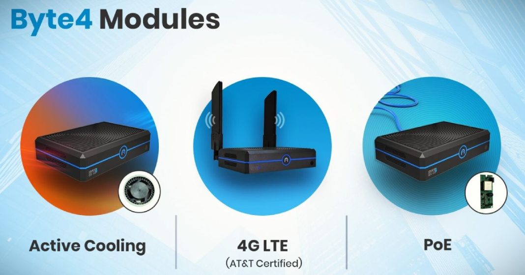 Byte Module Early Computer Azulle launches Byte 4 modular mini PC with add-on modules for extra ...