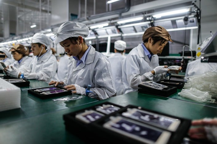 Chinese Smartphone Production