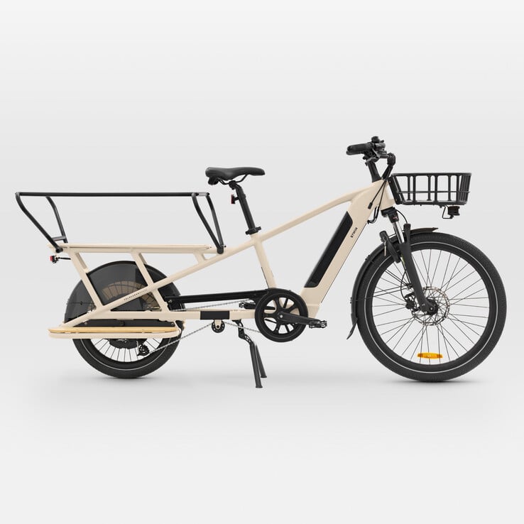 2023 Decathlon BTWIN Longtail Electric Cargo Bike R500E