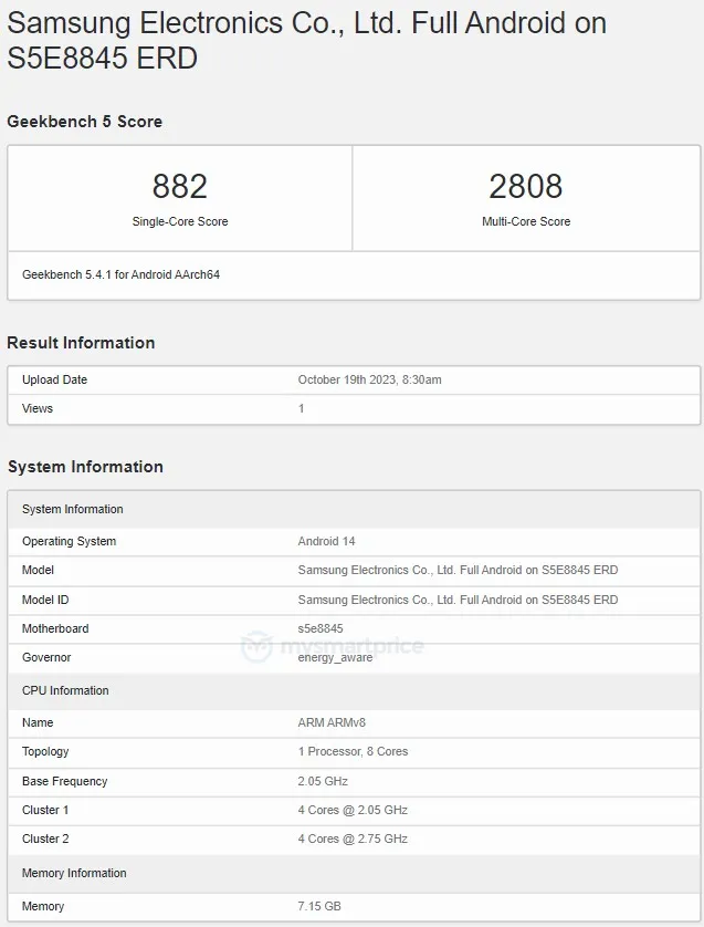 Exynos-1480-Geekbench