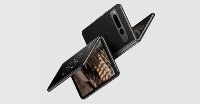 Google Comet Pixel Fold 2 Flip in work