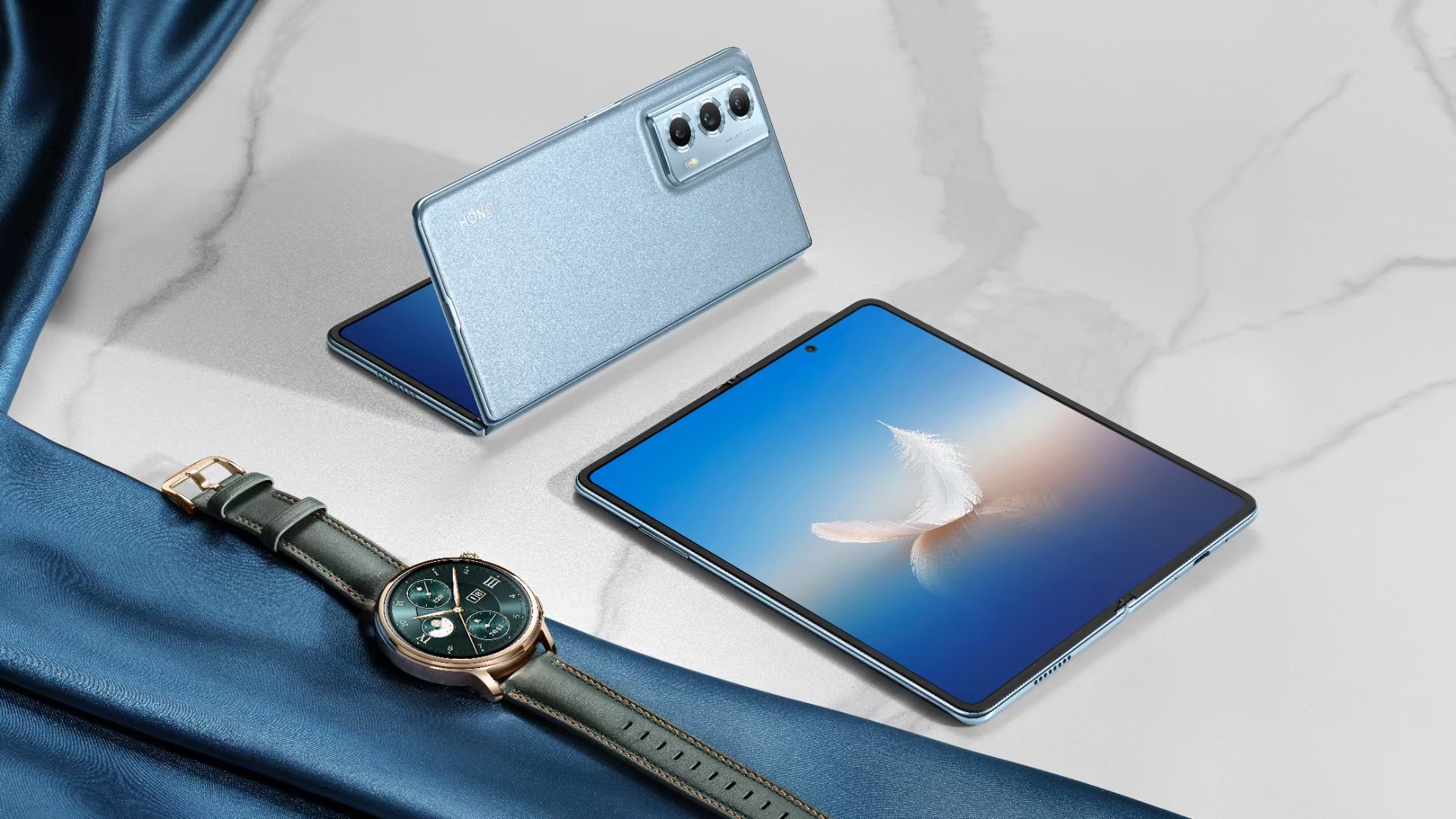 Honor shows Magic Vs2 and Watch 4 Pro in teaser images before