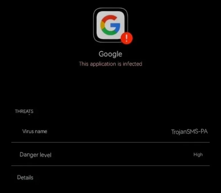 Huawei labels Google app as malware