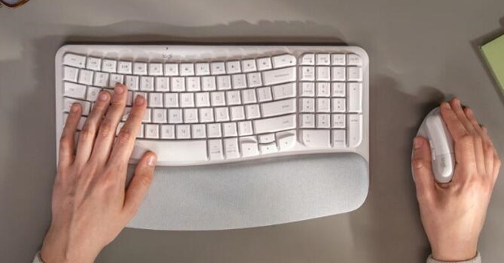 Logitech Wave Keys ergonomic keyboard