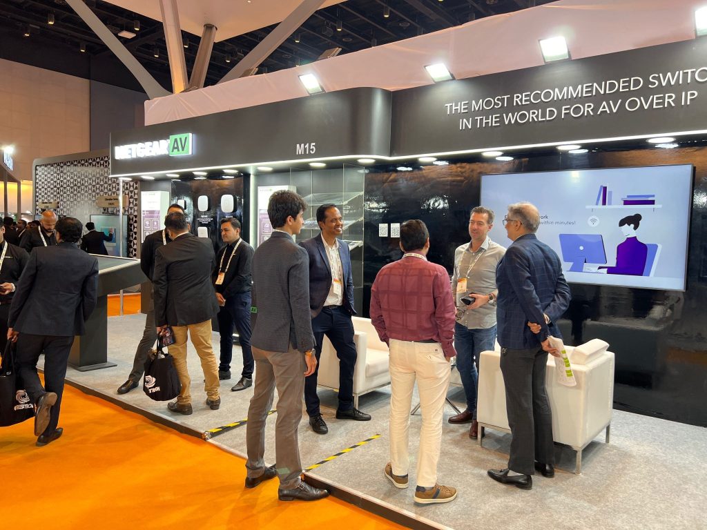 Netgear team at Infocomm 2023