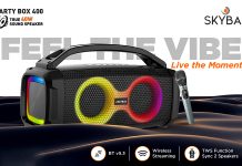Skyball Party Box 400 speakers launched in India with 40W sound output for Rs 4,999 Skyball Party Box 400
