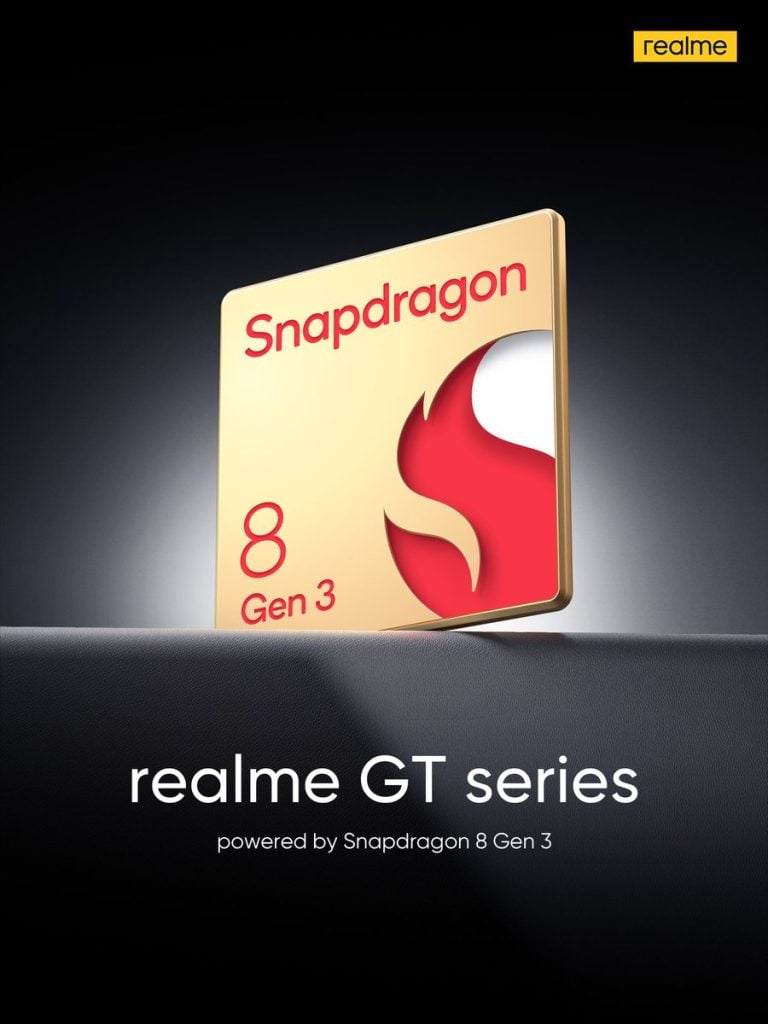 Realme GT 5 series phone with Snapdragon 8 Gen 3 teased